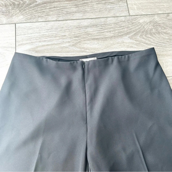 Vintage Joseph Ribkoff Black Front Zip Wide Leg Pants - Picture 2 of 12